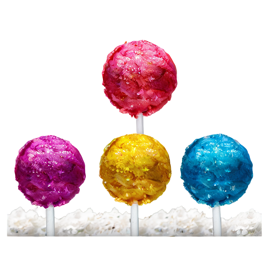 Glitter Cake Pops Png Agw52 PNG image