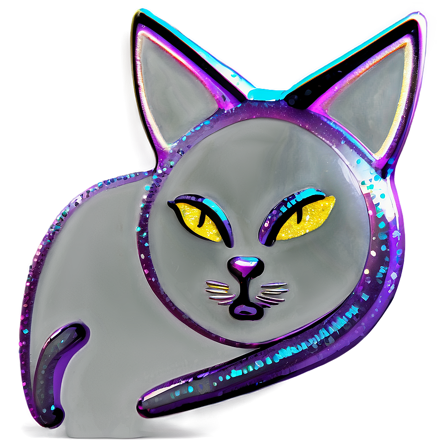 Glitter Cat Ear Png 16 PNG image