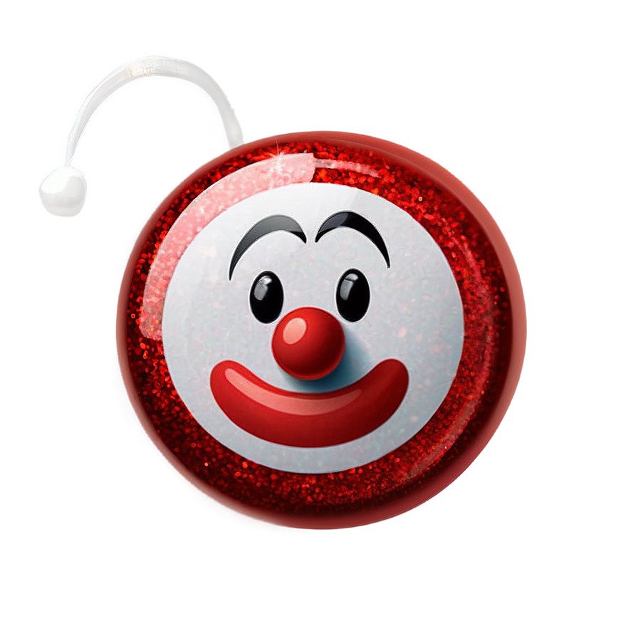 Glitter Clown Nose Png 9 PNG image