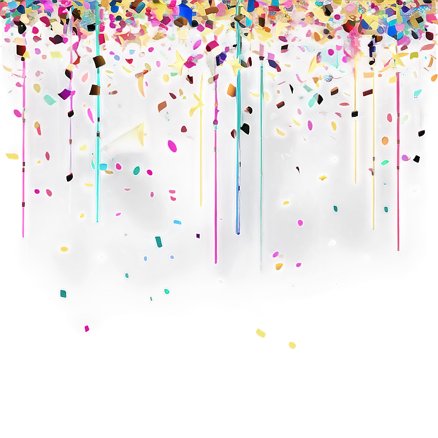 Glitter Confetti Party Png 05032024 PNG image