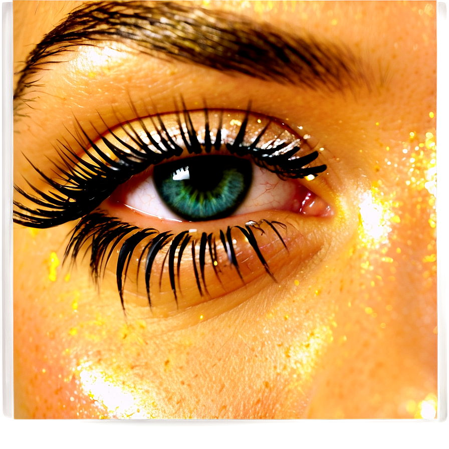 Glitter Eyelashes Png Ixj18 PNG image