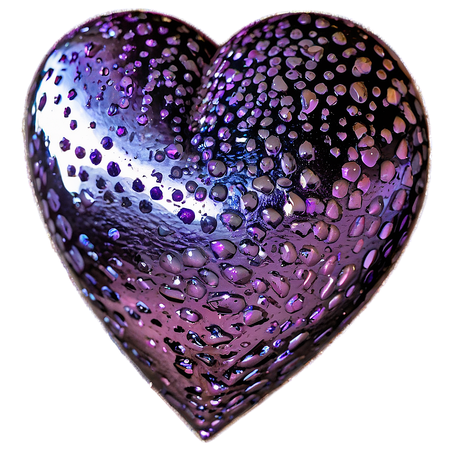 Glitter Heart B PNG image