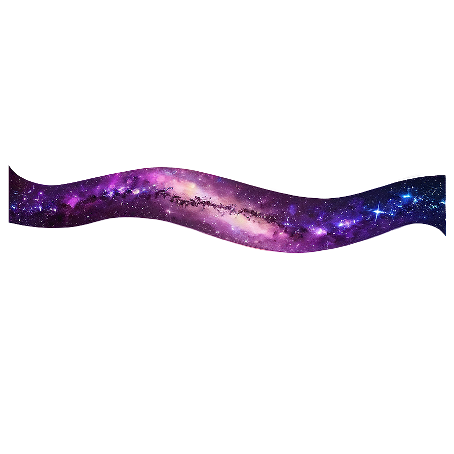 Glitter Line Galaxy Png 06272024 PNG image