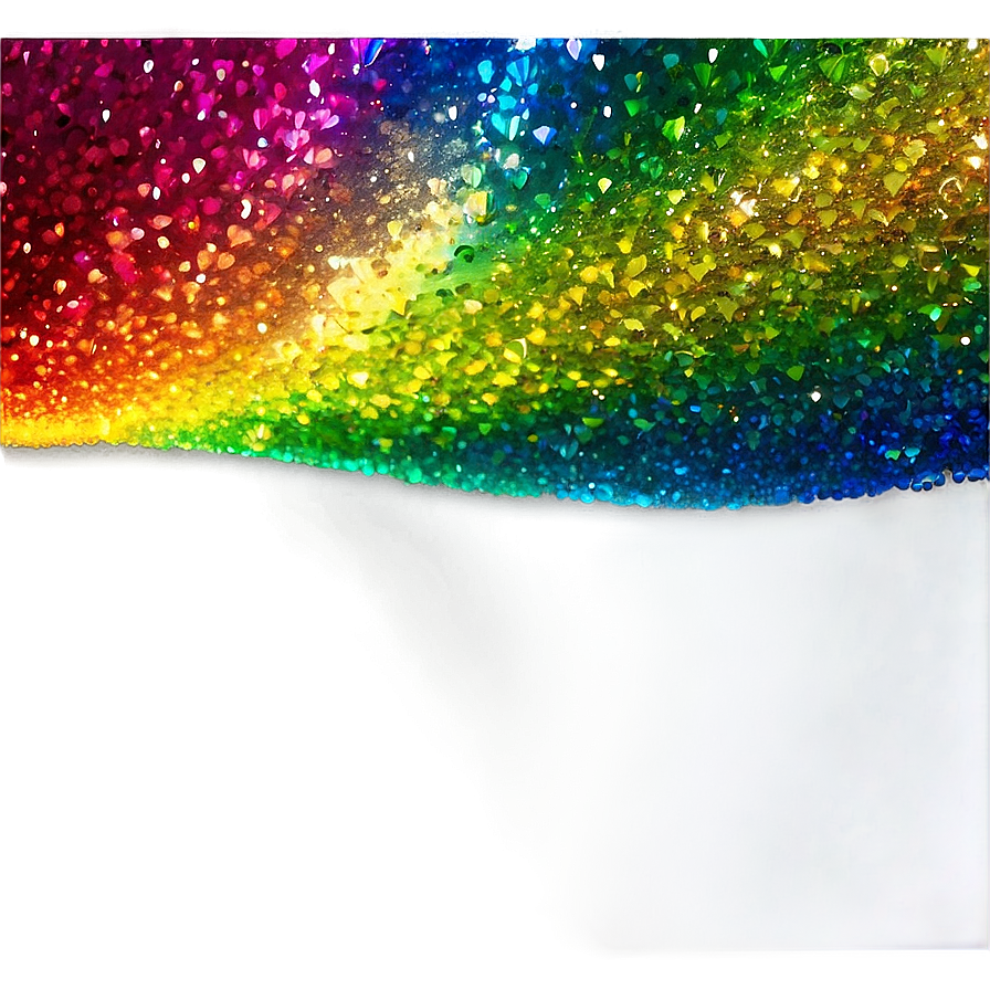 Glitter Rainbow Overlay Png 04292024 PNG image