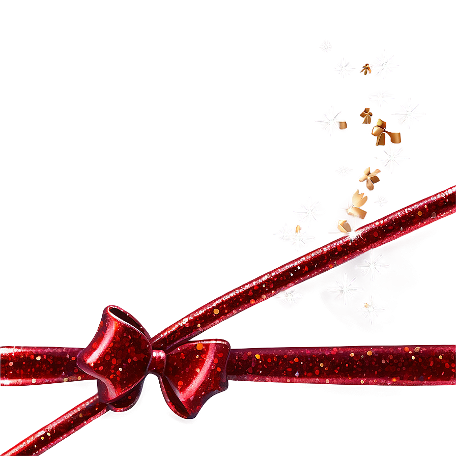 Glitter Red Bow Png Cmq PNG image