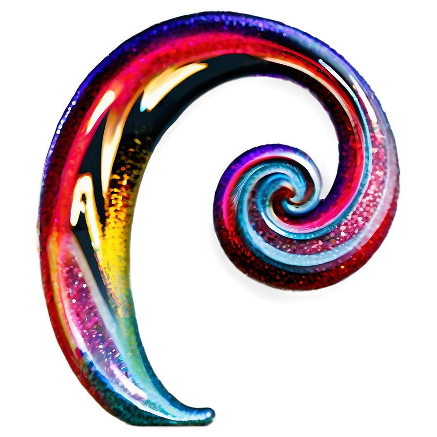 Glitter Swirl Png Kpm39 PNG image