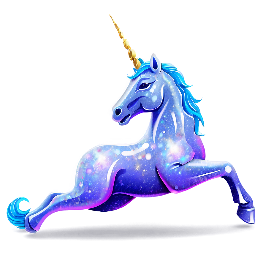 Glitter Unicorn Fantasy Png 25 PNG image