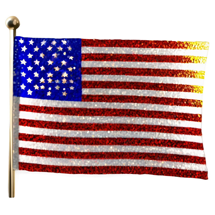 Glitter Usa Flag Png Ati16 PNG image