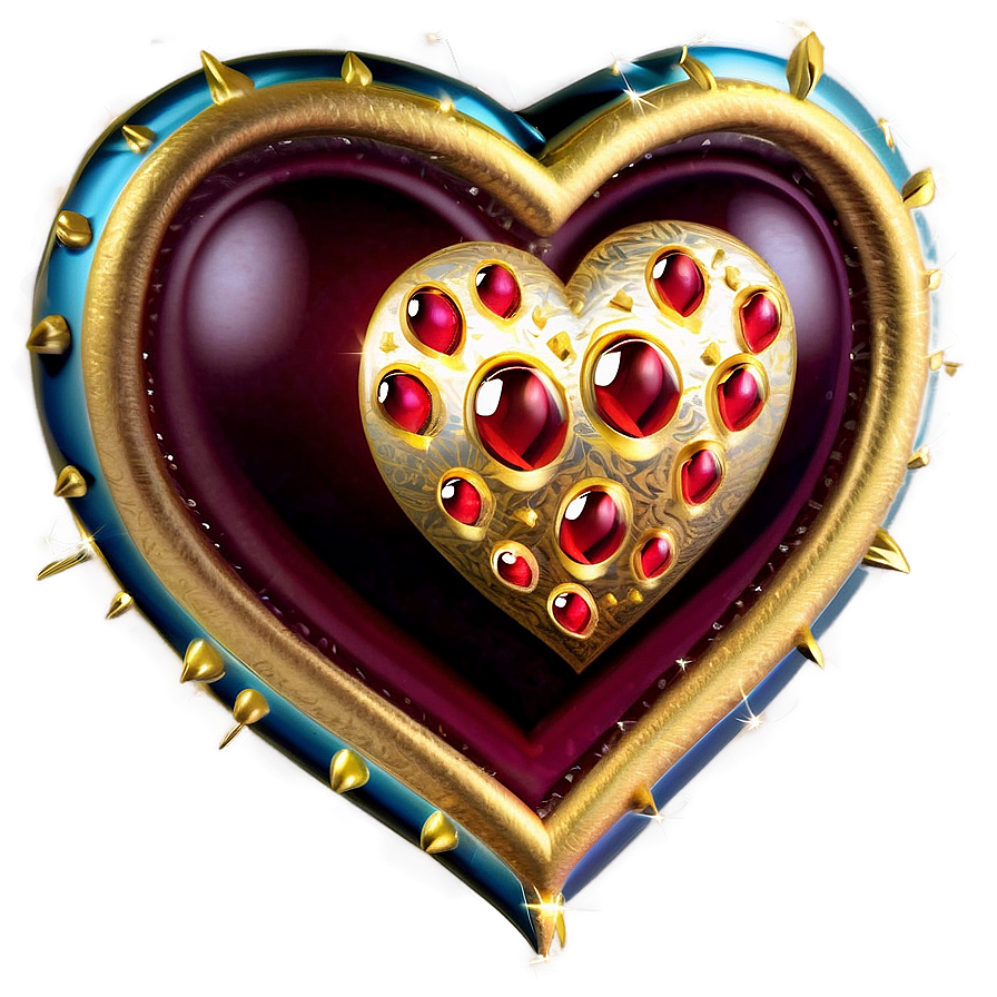 Glittering Corazon Png Eue PNG image