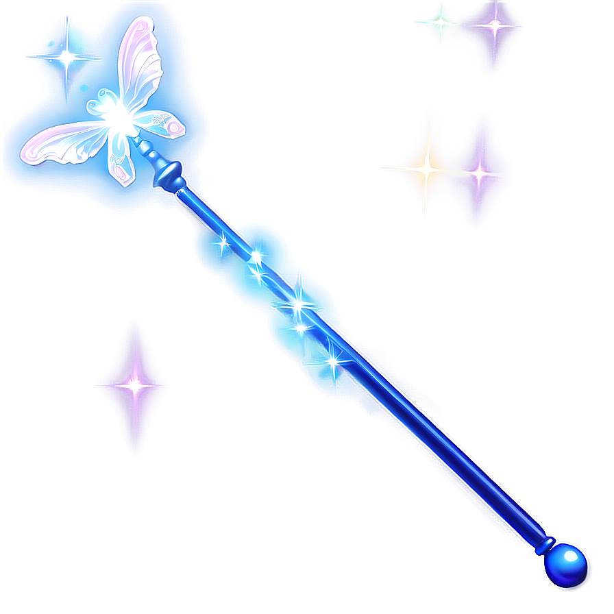 Glittering Fairy Wand Png Lsf PNG image