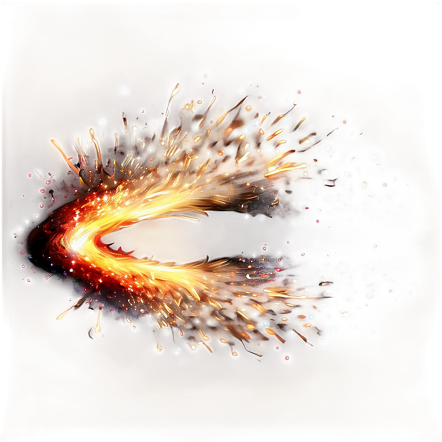 Glittering Fire Sparks Png Rji14 PNG image