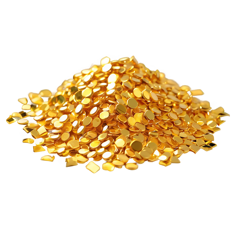 Glittering Gold Pile Png 21 PNG image