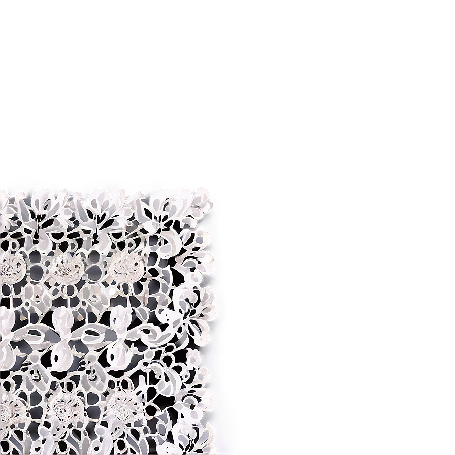 Glittering Lace Fabric Texture Png 06272024 PNG image