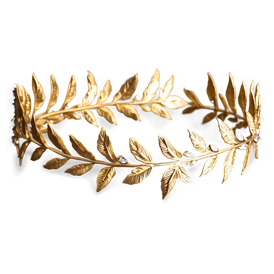 Glittering Laurel Crown Png Rof PNG image