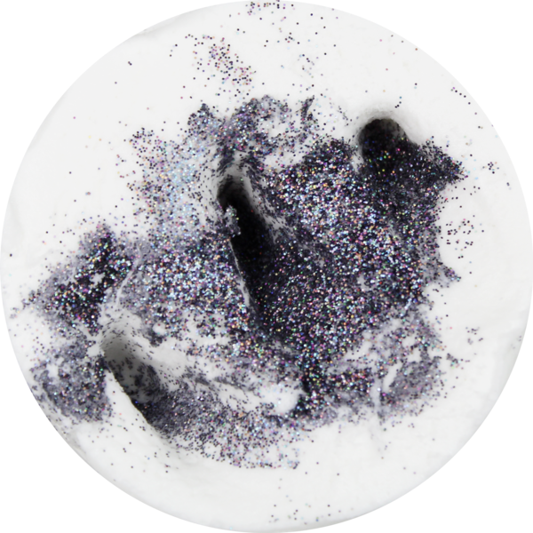 Glittering Snowflake Microscopy PNG image