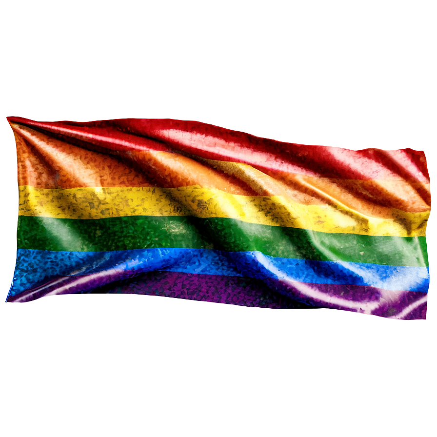 Glittery Lgbt Flag Png Drv PNG image