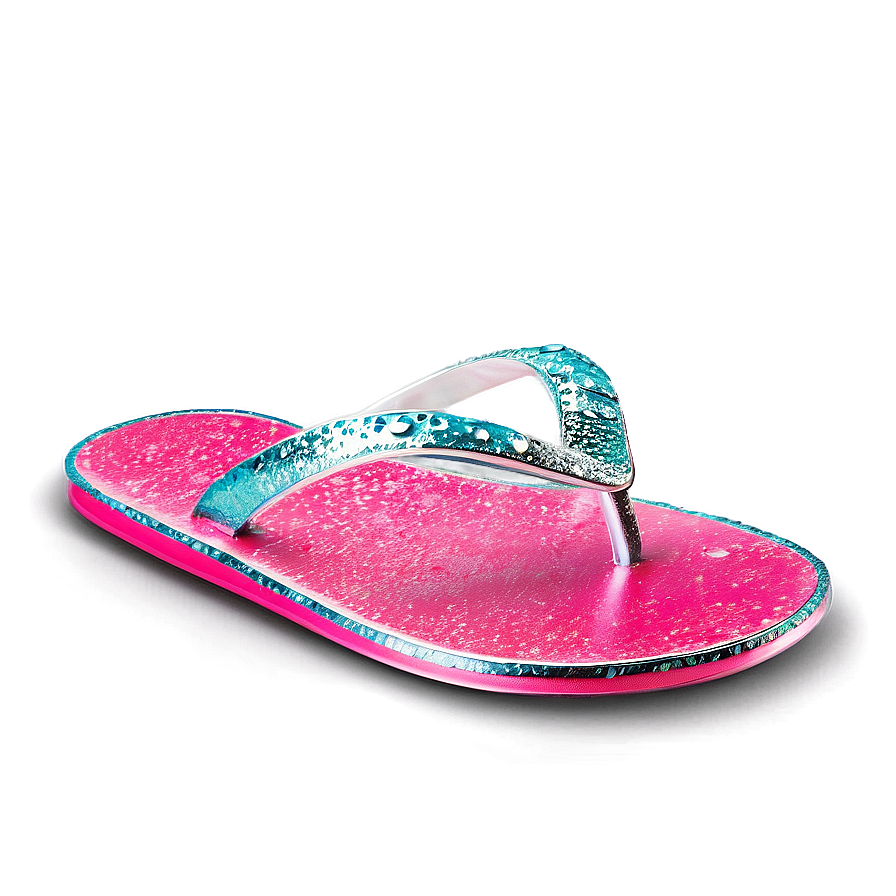 Glittery Party Flip Flop Png Oef8 PNG image