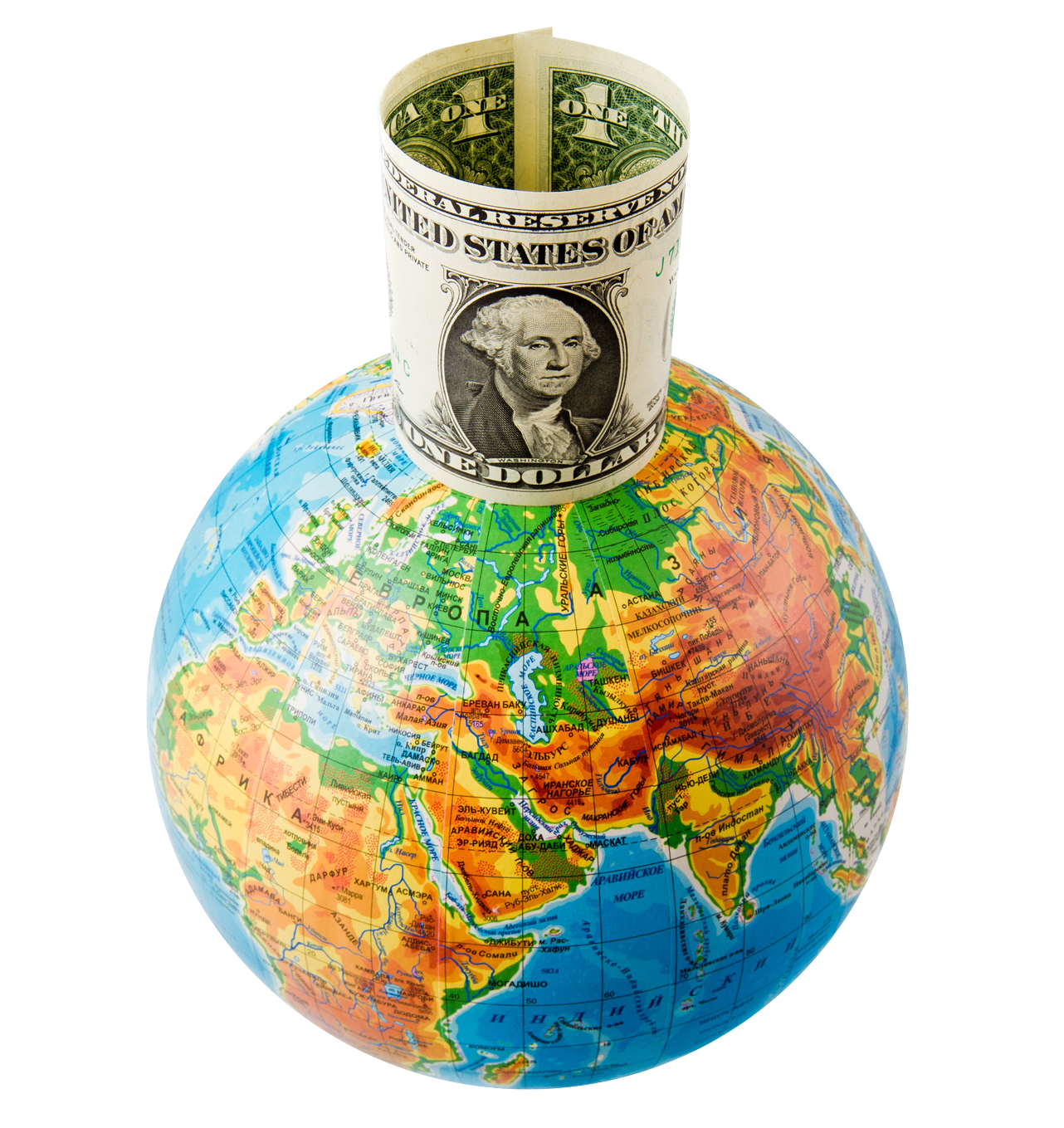 Global Economy Concept PNG image