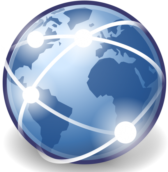 Global Network Icon PNG image