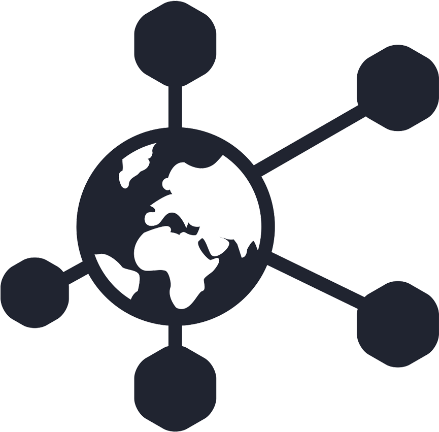 Global Network Icon PNG image
