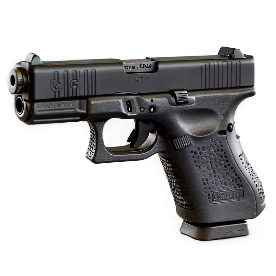 Glock 22 .40 Caliber Pistol Png 05212024 PNG image