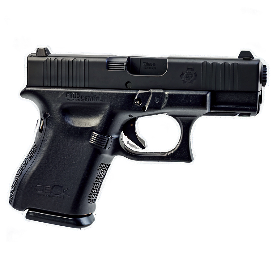 Glock 30s Slim Frame .45 Acp Png 05212024 PNG image