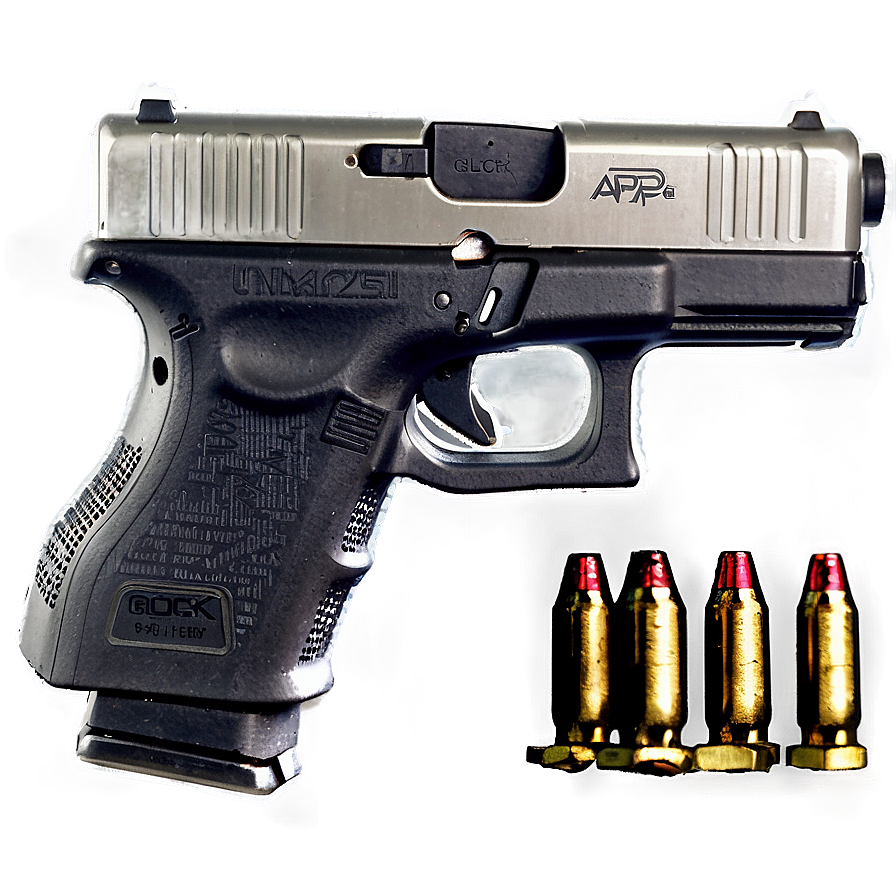 Glock 37 .45 G.a.p. Standard Png Ass PNG image