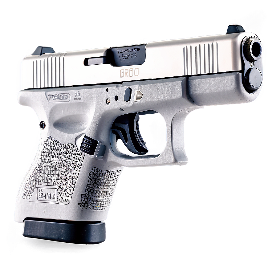 Glock 42 Ultra-compact .380 Png 05212024 PNG image