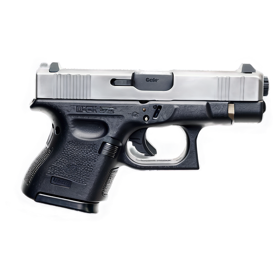 Glock 42 Ultra-compact .380 Png 05212024 PNG image