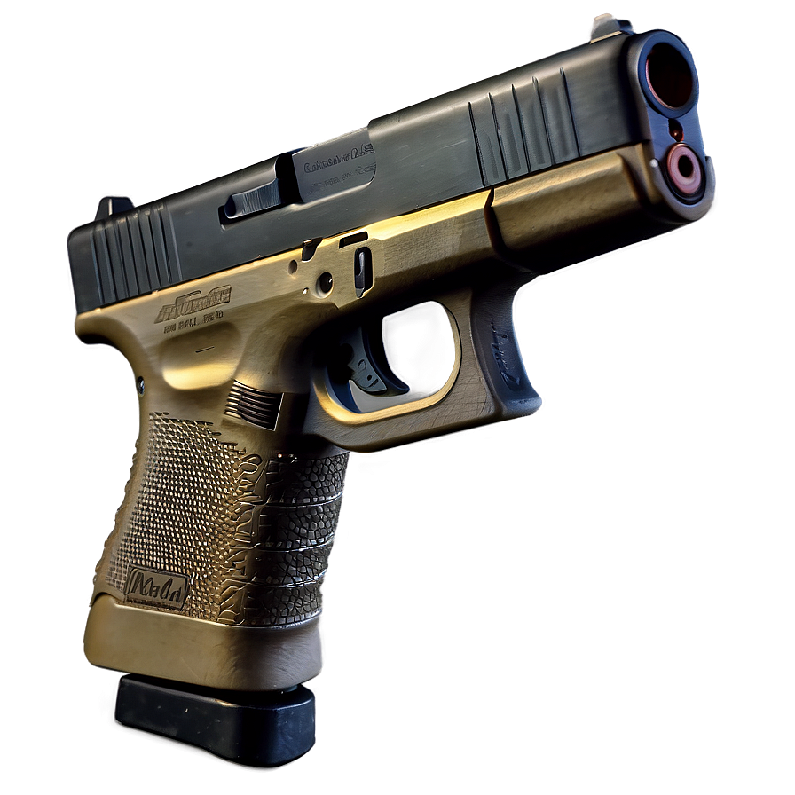 Glock 43 Slimline Firearm Png 65 PNG image