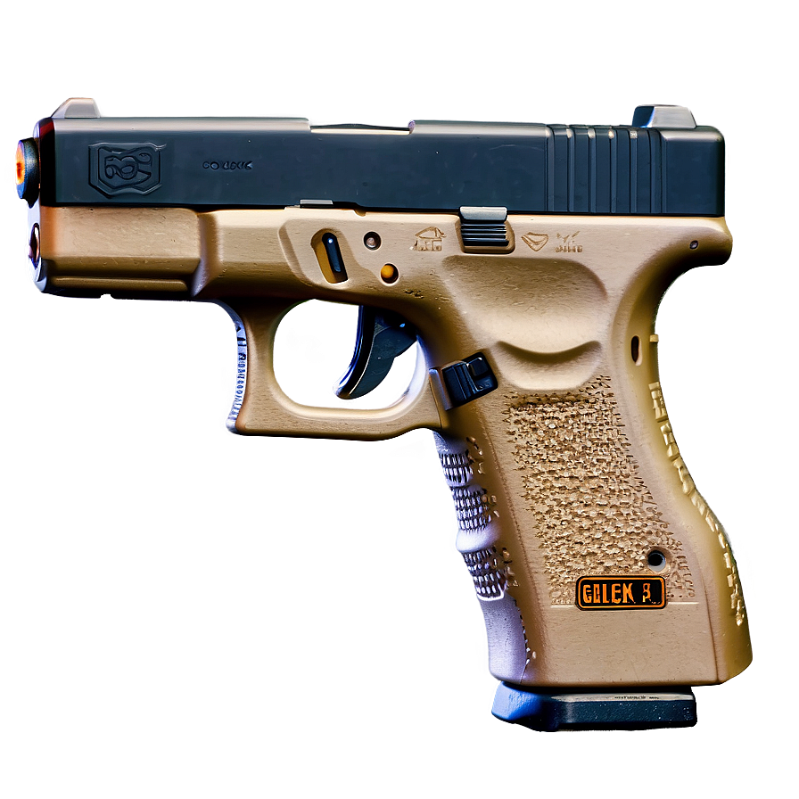 Glock 9mm Gun Png 78 PNG image