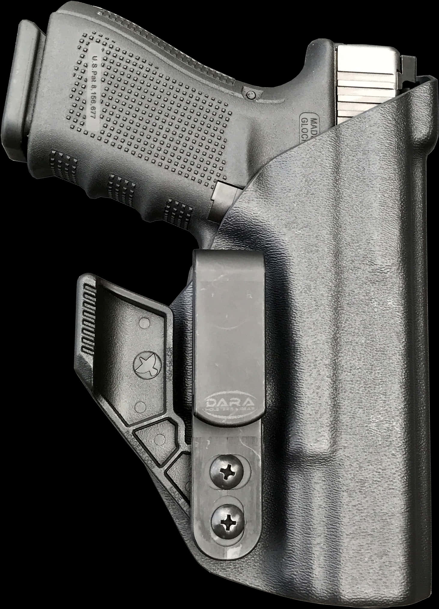 Glock Pistolin Holster PNG image