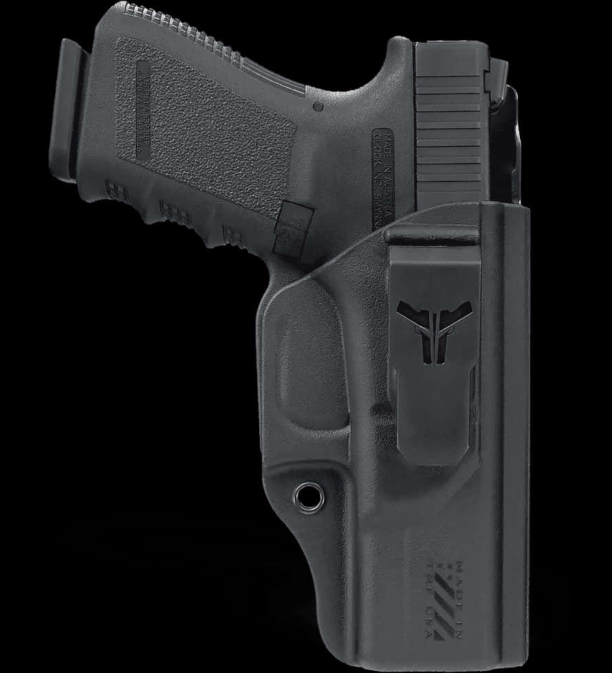 Glock Pistolin Holster PNG image