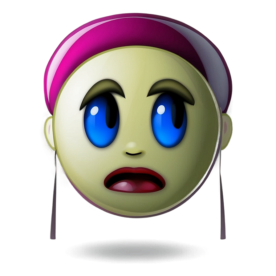 Gloomy Face Emoji Png Lbf PNG image