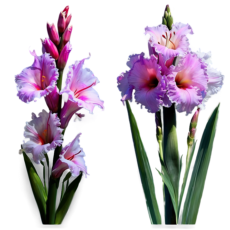 Glorious Gladiolus Png 06252024 PNG image