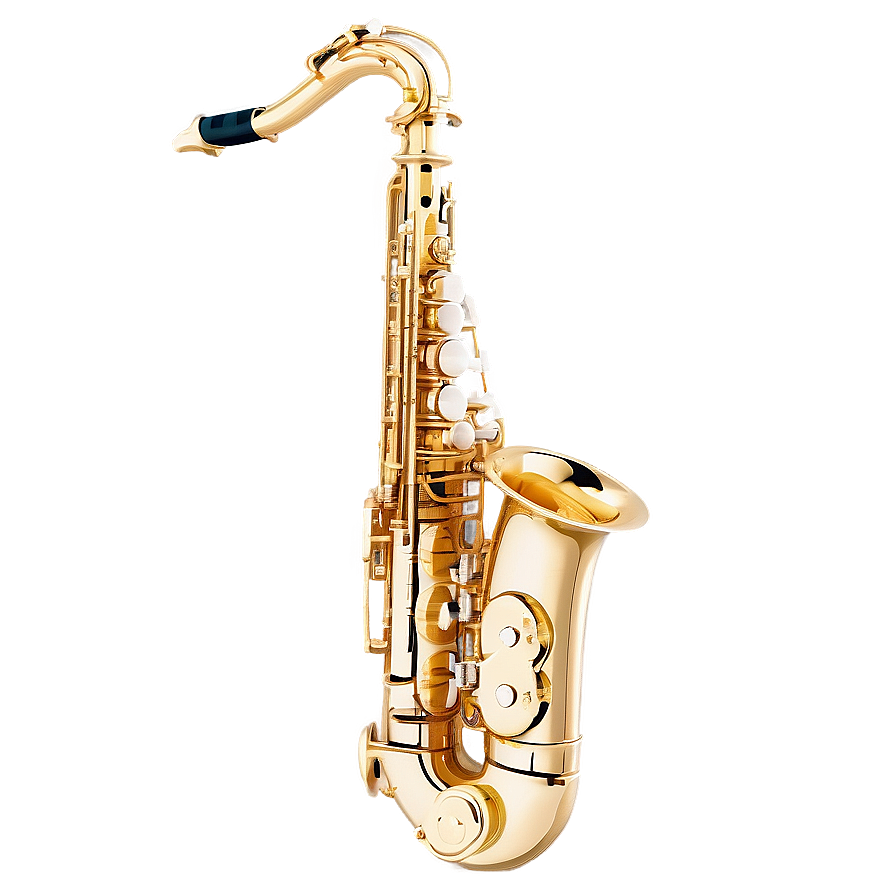 Glossy Alto Saxophone Png Saj43 PNG image