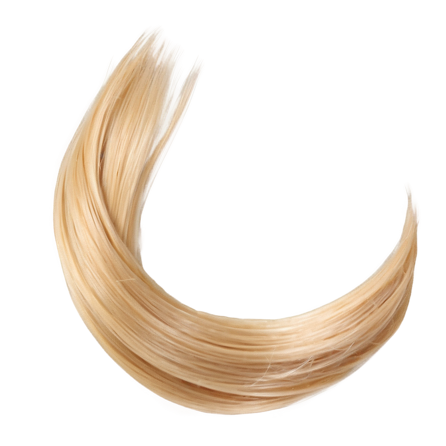 Glossy Blond Hair Png 37 PNG image