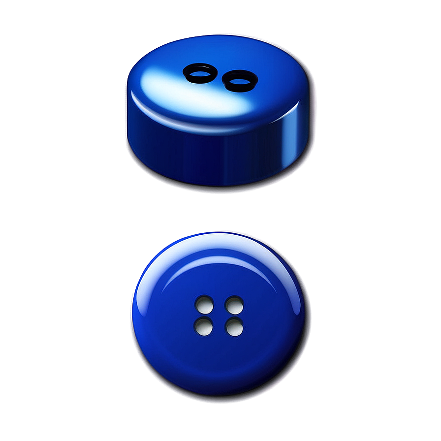 Glossy Blue Button Png Oti PNG image