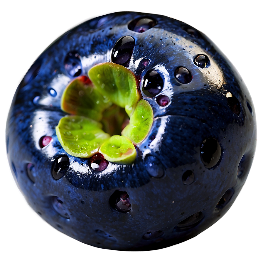 Glossy Blueberry Macro Png 95 PNG image