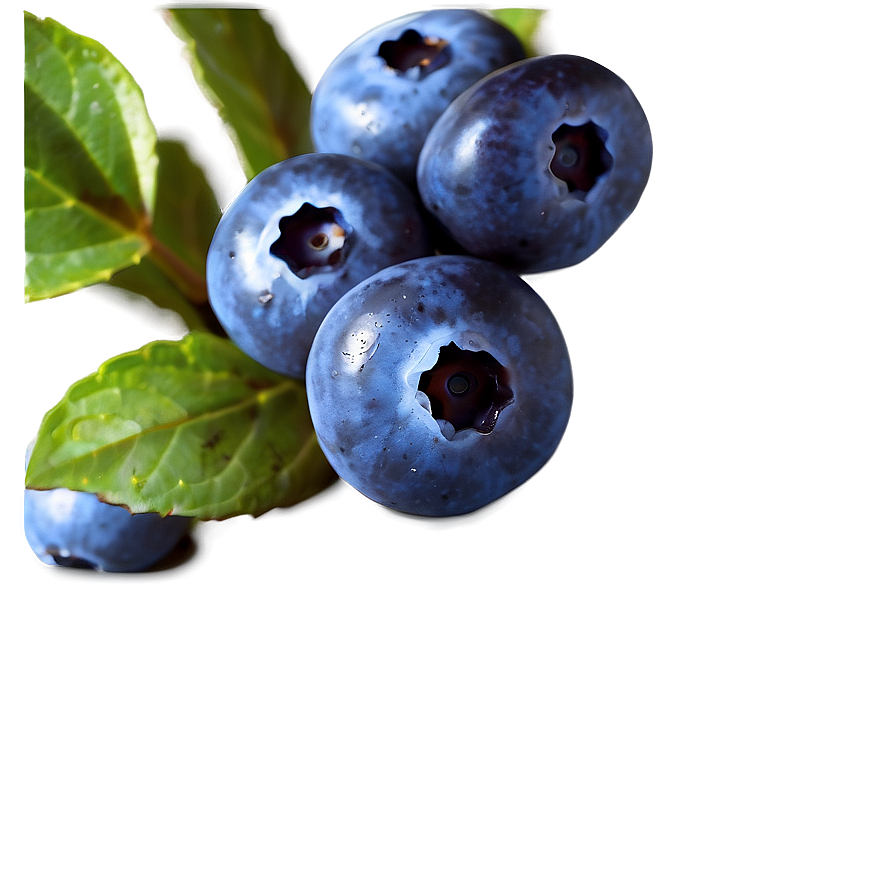 Glossy Blueberry Macro Png Eyr PNG image