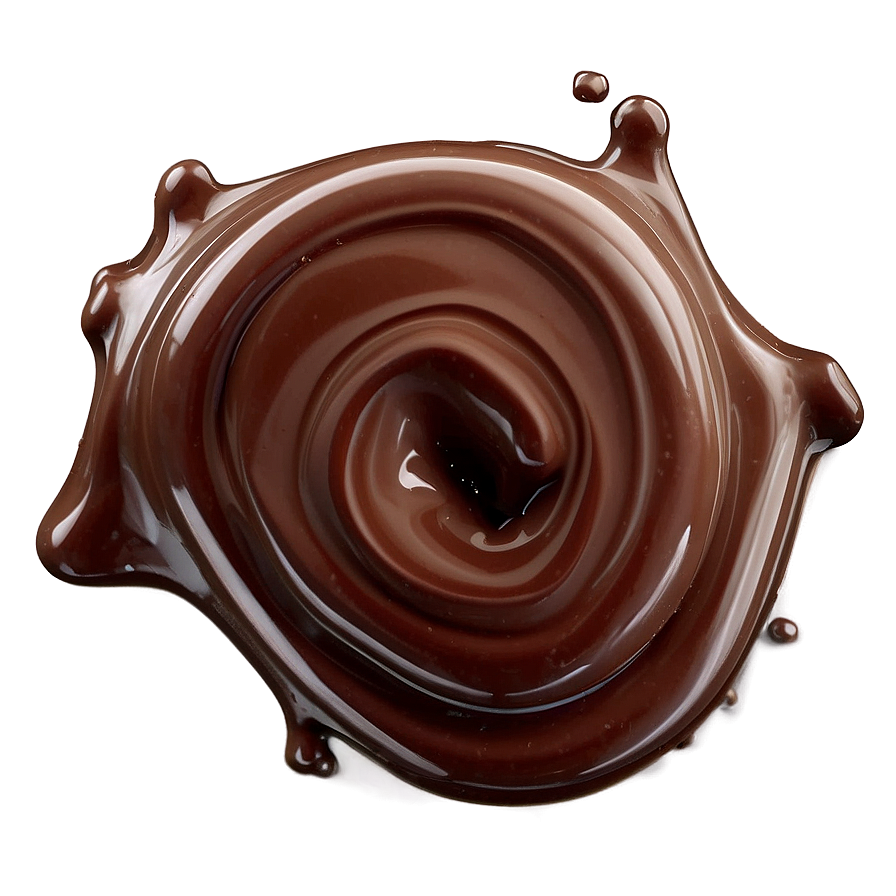 Glossy Chocolate Splash Png 51 PNG image