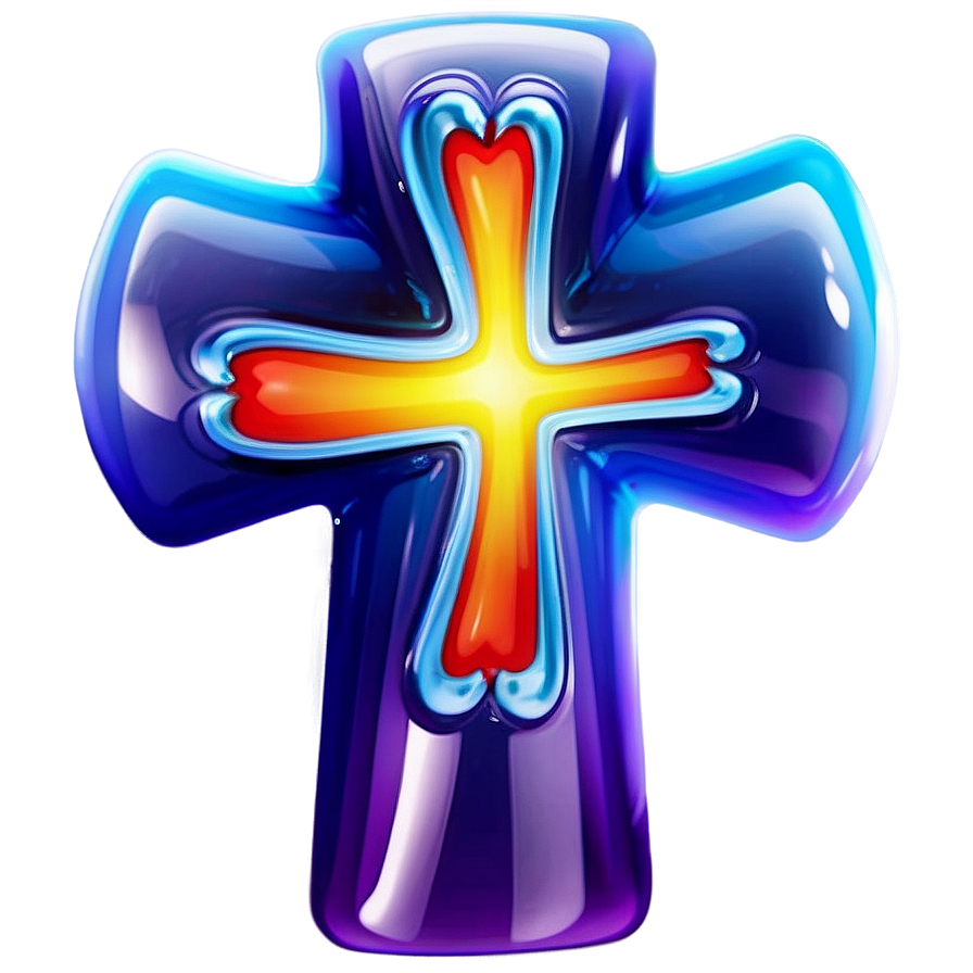 Glossy Cross Finish Png 7 PNG image