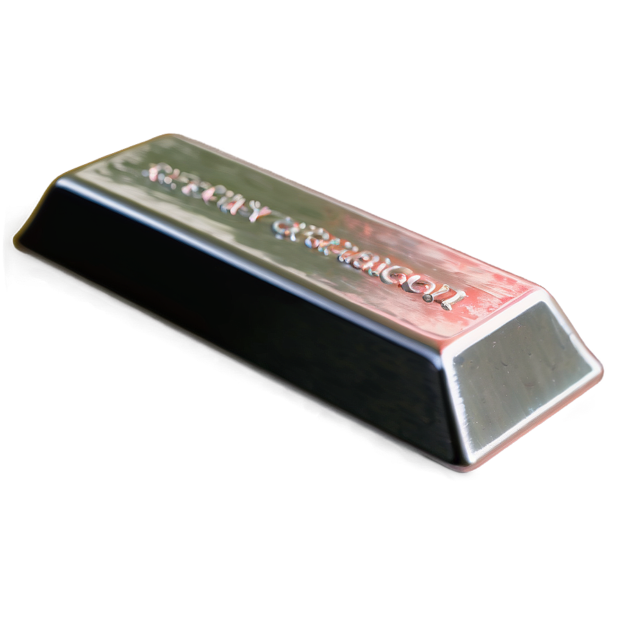 Glossy Iron Ingot Png 06272024 PNG image