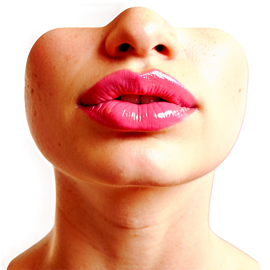 Glossy Lips Side View Png Xlu PNG image