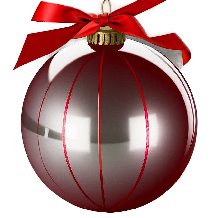 Glossy Red Ornament Png 28 PNG image