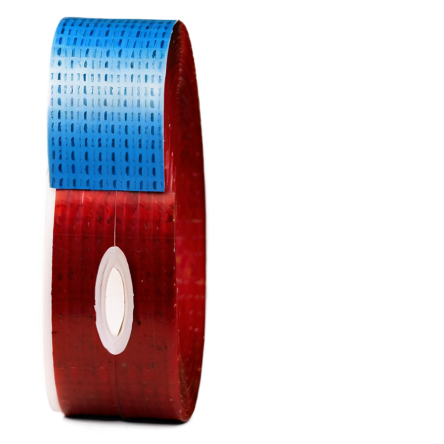 Glossy Red Tape Png Yii26 PNG image