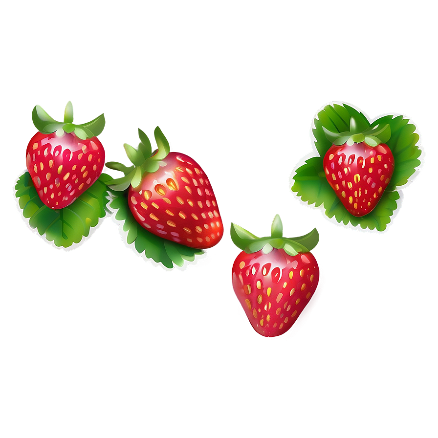 Glossy Strawberry Png 05042024 PNG image