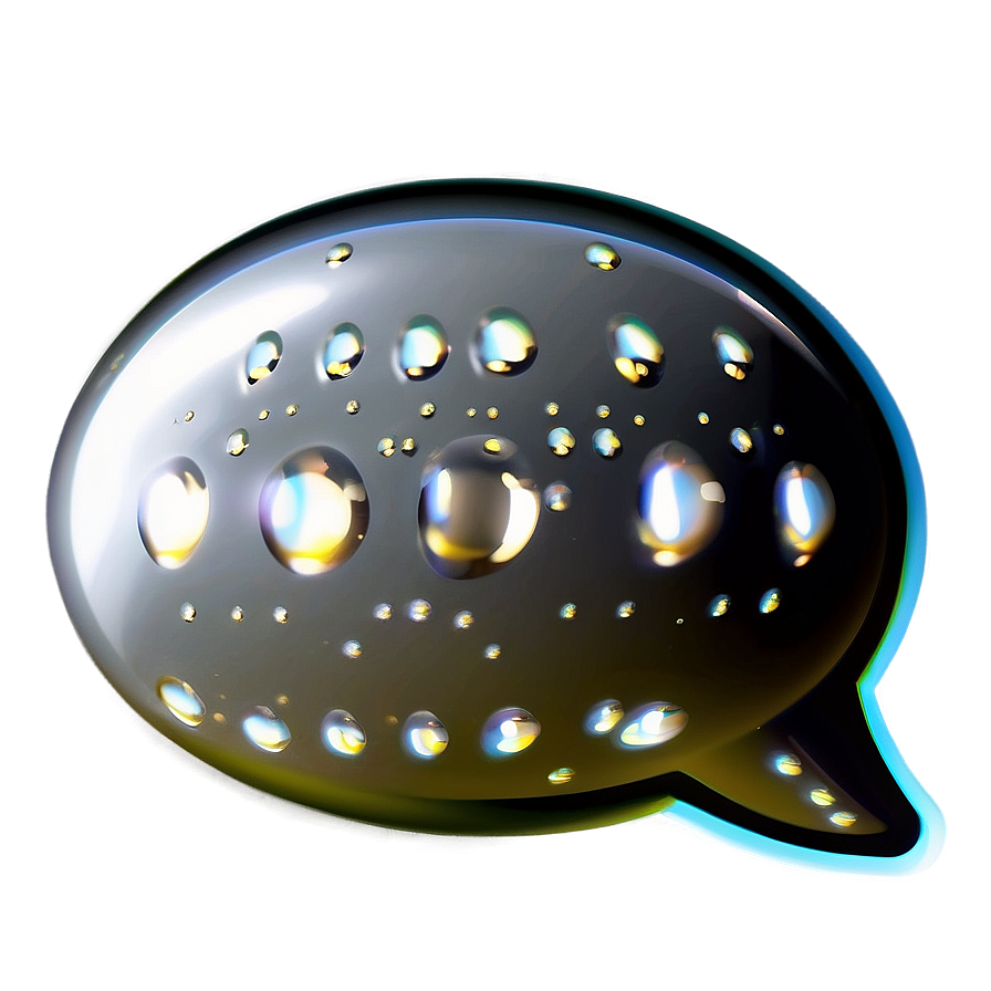 Glossy Talk Bubble Png Fuf80 PNG image