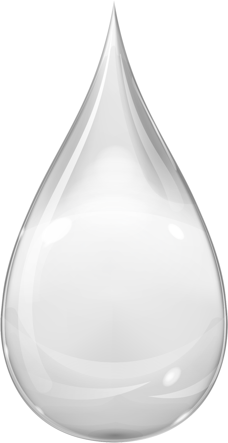 Glossy Teardrop Graphic PNG image