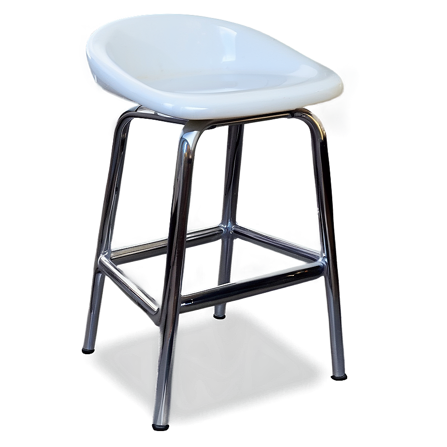 Glossy White Barstool Png Uod7 PNG image